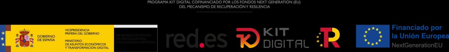 Kit Digital - Red.es - Gobierno de España - Unión Europea NextGenerationEU