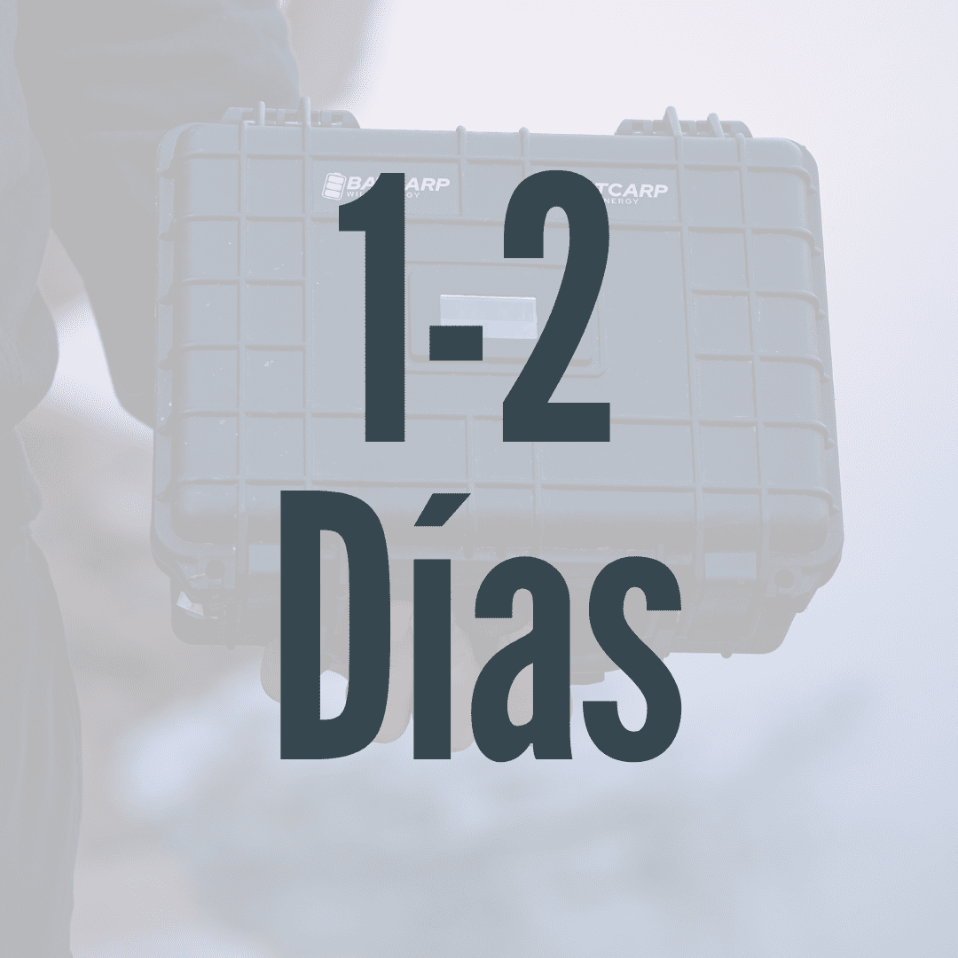 Baterías para campamento 1-2 días