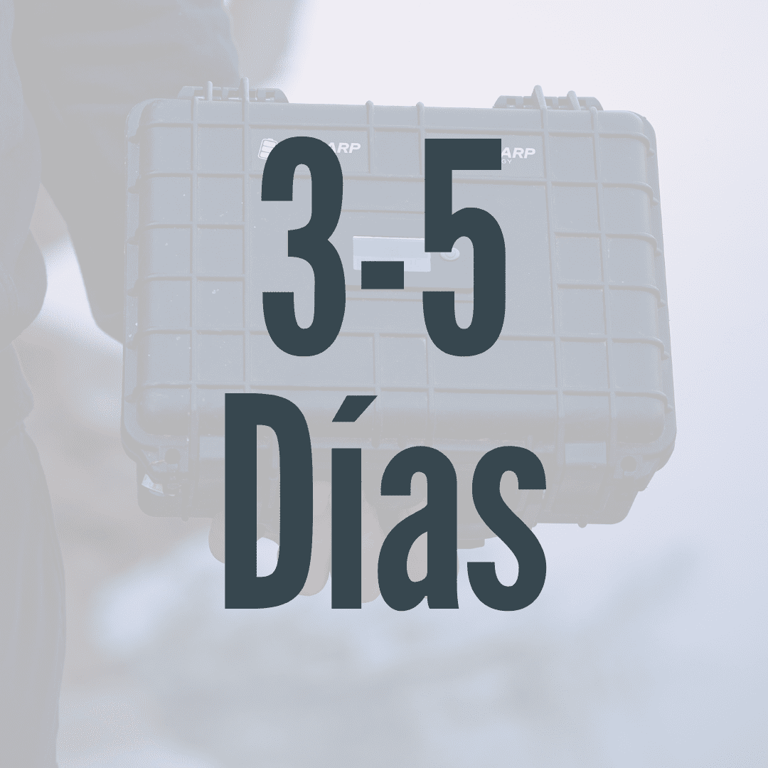 Baterías para campamento 3-5 días