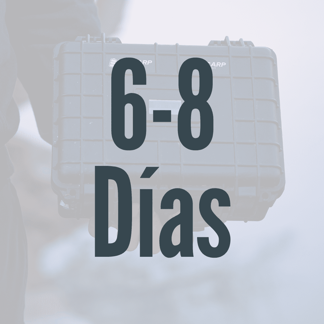 Baterías para campamento 6-8 días