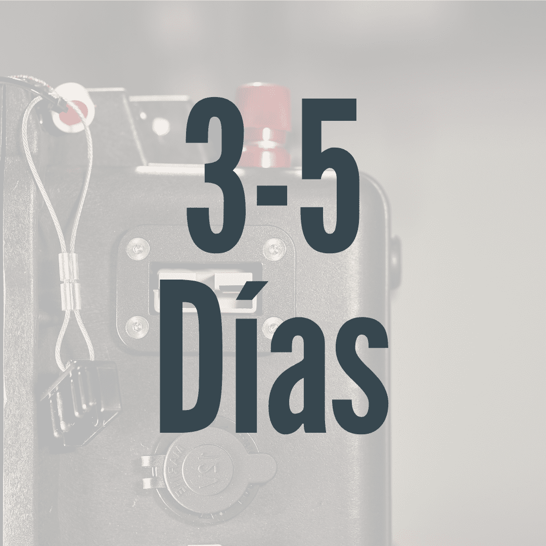 Baterías para navegación y campamento 3-5 días