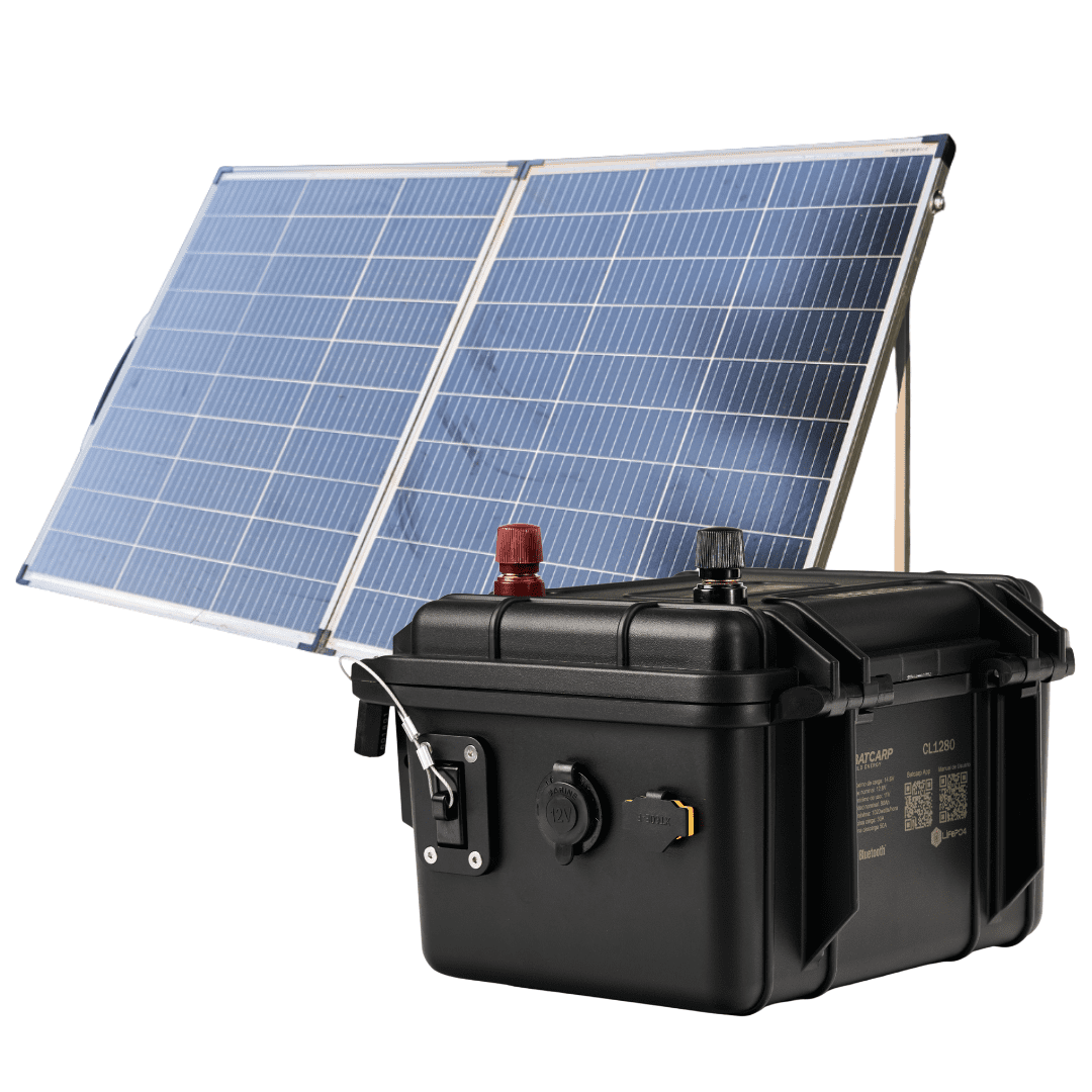 Kit de Placa solar 220W y Maletín LiFePo4 CL12160 12V – 160Ah